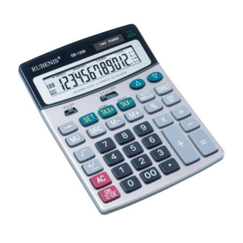 Rubenis Hesap Makinası Masa Üstü 12 Hane SB-1209