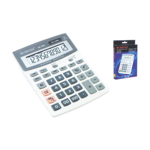 Rubenis Hesap Makinası Masa Üstü 14 Hane SB-1400