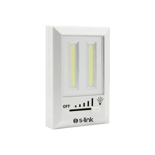 S-link Kademe Ayarlı Led 3-AAA Pilli Gece Lambası