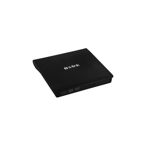 S-link USB 3.0 DVD-R-CD-R-RW- Dvd-Rw Ultra Slim Harici Optik Yazıcı Siyah