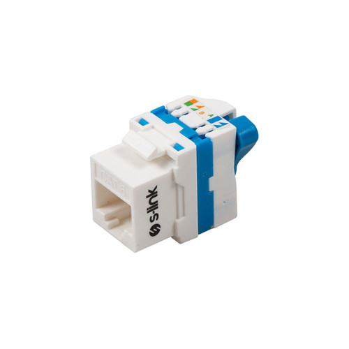 S-link 180 Derece UTP CAT6 Kestone Jack3U 90 Der