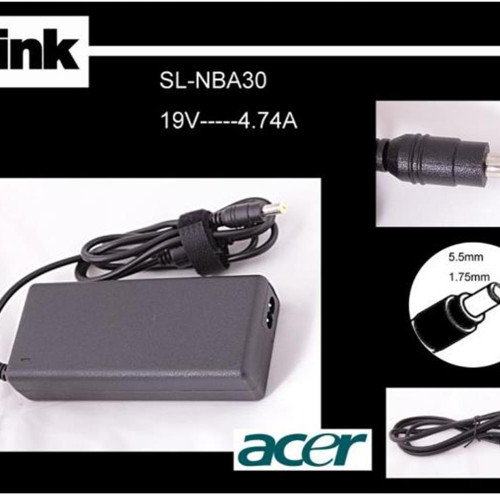 S-link 19V 4.74A 5.5-1.75 Notebook Adaptörü