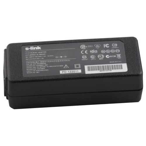 S-link 40W 20V 2A 5.5x2.5 Notebook Adaptörü