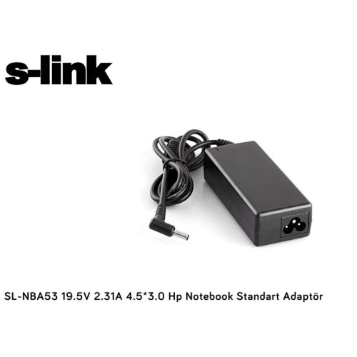 S-link SL-NBA53 19.5v 2.31a 4.5-3.0 Notebook Adaptörü