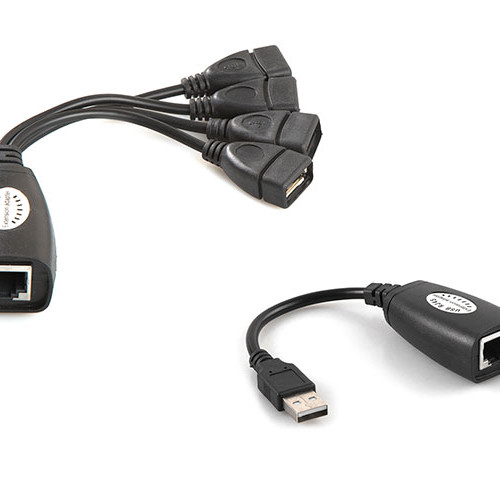 S-link SL-U57 4 Port Usb Extender rj45 50m Uzatıcı