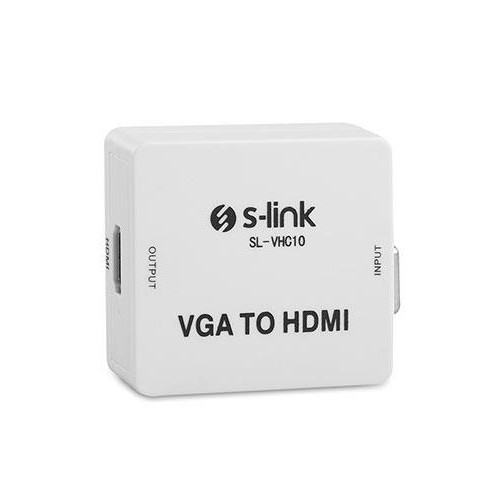 S-Link VGA To HDMI Mini Model Dönüştürücü
