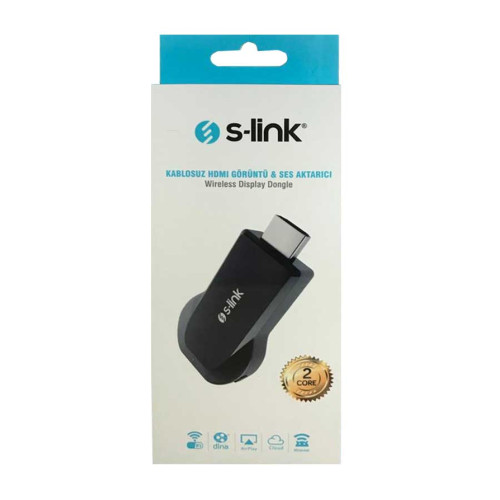 S-link Kablosuz HDMI Görüntü + Ses Aktarıcı