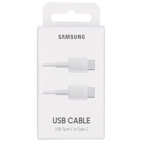 Samsung EP-DA705 Type-C To Type-C 25W Data ve Şarj Kablo Beyaz