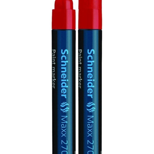 Schneider Permanent Markör Boya Kalemi Maxx 1-3 Mm Kırmızı (10 Lu Paket)