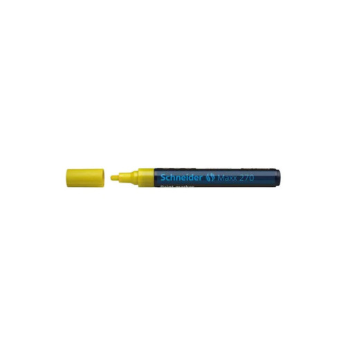 Schneider Markör Boya Maxx 1-3 MM Sarı Boya Markörü (10 Lu Paket)