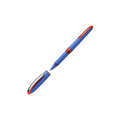 Schneider Roller Kalem One Hybrid C Bilye Uçlu 0.5 MM Kırmızı Roller Kalem (10 Lu Paket)