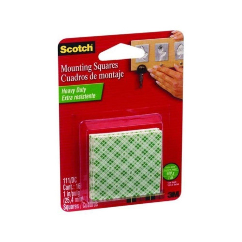 Scotch Çift Taraflı Yapışkan Köpük Kare 2.5 x 2.5 cm