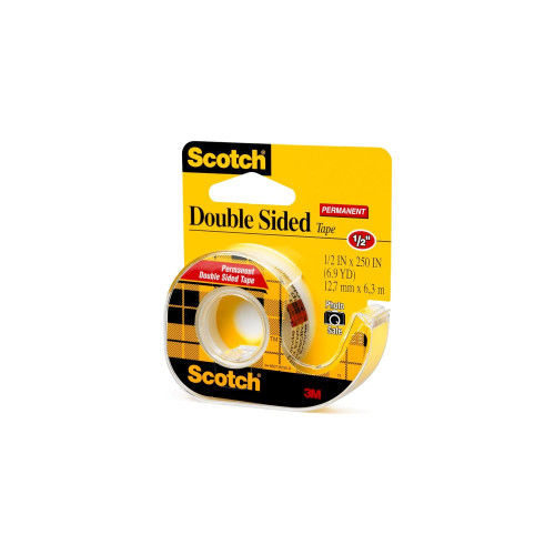 Scotch Double Sided Çift Taraflı Bant Kesicili Çift Taraflı Bant 12 MM X 6.3 Metre