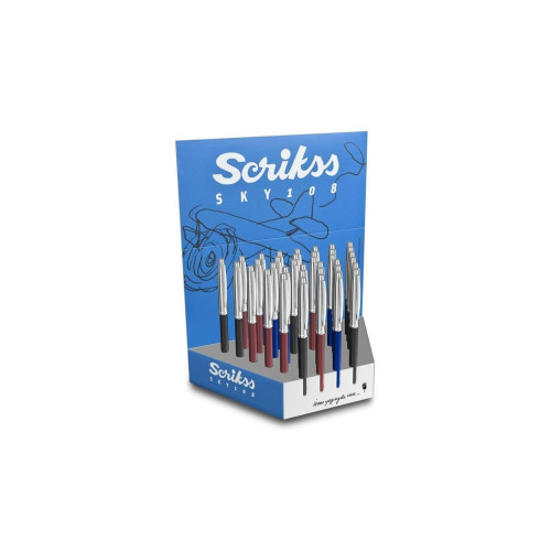 Scrikss Tükenmez Kalem Sky (1 Stand 36 Kalem)