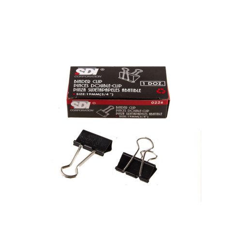 Sdi Double Metal Klips 19 Mm 12 Li (1 Paket 12 Adet)