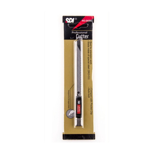 Sdi Maket Bıçağı Dar Metal Gövde 30" 9mm Maket Bıçağı