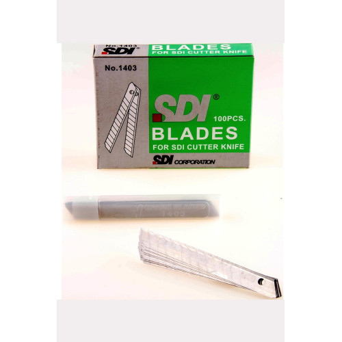 Sdi Sdı Maket Bıçağı Yedeği Dar (100'Lü)