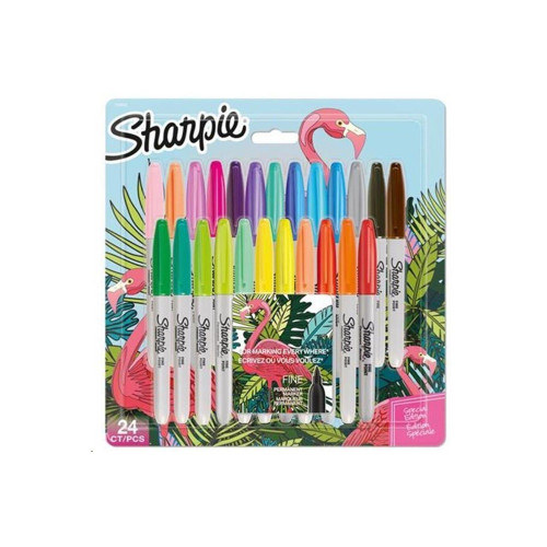 Sharpie Filamingo Fine Permanent Markör 24 Lü Blister