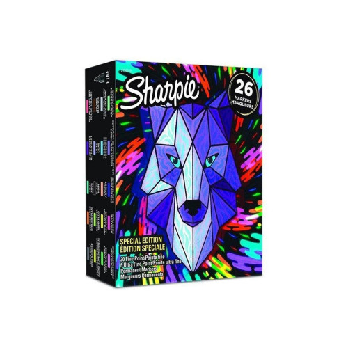 Sharpie Fine Permanent Markör 26 Lı Fine Permanent Markör Kurt