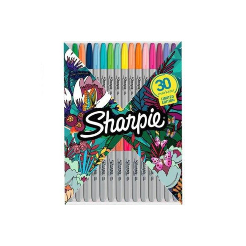 Sharpie 30 Lu Fine Permanent Markör Karışık Zarf
