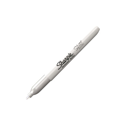 Sharpie Markör Boya Metalik Gümüş (12 Li Paket)