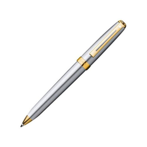 Sheaffer Tükenmez Kalem Prelude Altın Klips ve Halka Krom Tükenmez Kalem