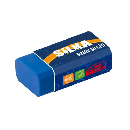 Silka Art.9 Sınav Silgisi 24'lü Paket Lacivert