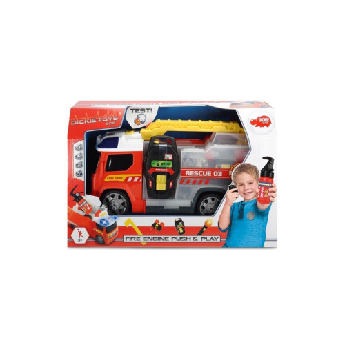 Simba Push & Play İtfaiye Aracı Fire Engine Push & Play