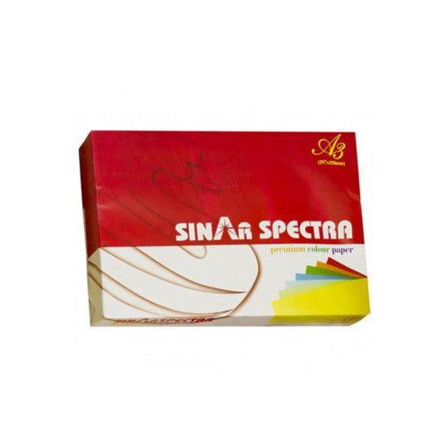 Sınar Renkli Fotokopi Kağıdı 250 Lİ A3 80 GR 10 Renk Pastel Renkler