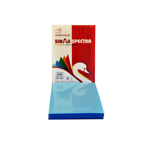 Sınar Renkli Fotokopi Kağıdı A4 80 GR Turkuaz Mavi (Turquoıse) 220 (250 Li Paket)