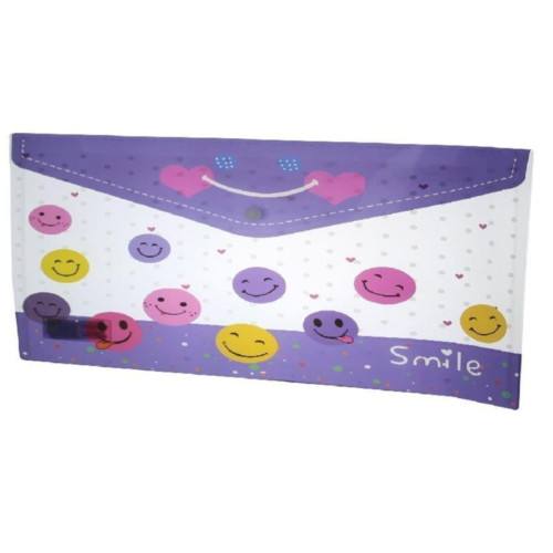 Sino Dosya Zarf Pvc Emoji 12 Li (1 Paket 12 Adet)