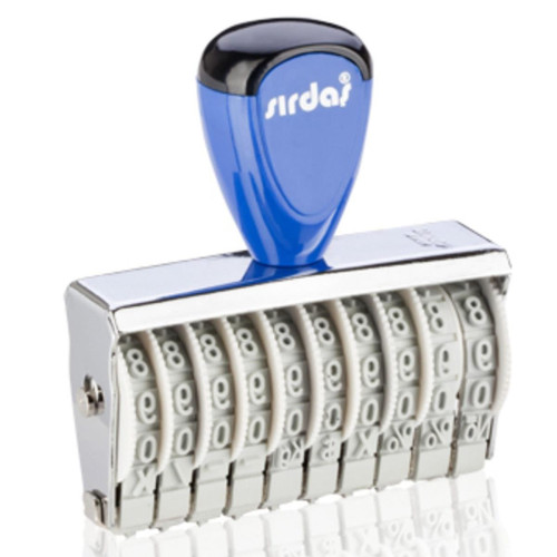Sırdaş Numaratör Elle Çevirmeli 10 Hane 5 MM 15510