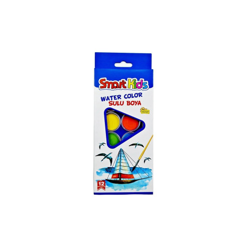 Smart Kids Sulu Boya 12 Renk Sulu Boya