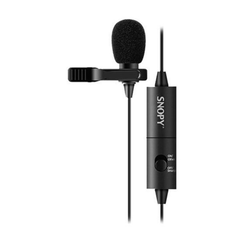 Snopy SN-100M Siyah Akıllı Telefon Ve Youtuber Yaka Mikrofonu