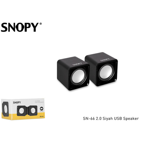 Snopy 2.0 Beyaz USB Speaker Hoparlör