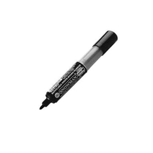 Snowman Tahta Kalemi Sıvı Mürekkep Kartuşlu Kalın Siyah JRBG-SİYAH
