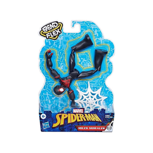 Spider-Man Bend & Flex Miles Morales Figür (Karışık Model 1 Adet)