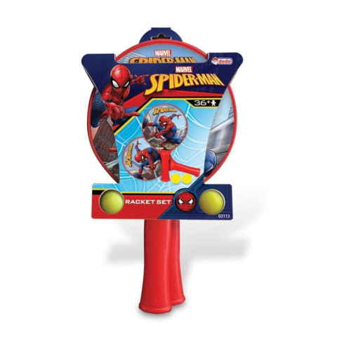 Spiderman Raket Seti (Karışık Renk 1 Set)