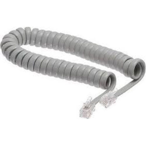 Spiral Gri Kordon 30 cm Pluglu Ahize Kordonu