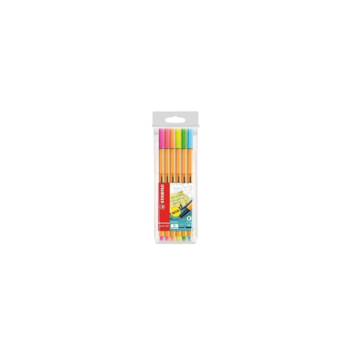 Stabilo Keçe Uç Kalem 88 6 Lı Neon Paket