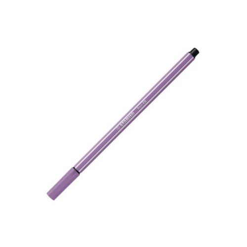 Stabilo Keçe Uçlu Boya Kalemi 1 Mm Gri Menekşe Keçeli Kalem (10 Lu Paket)