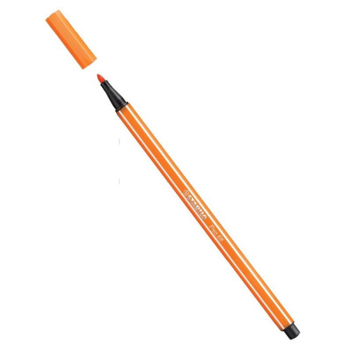 Stabilo Keçe Uçlu Boya Kalemi Pastel Turuncu 68/25 (10 Lu Paket)