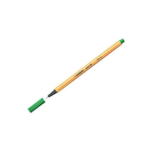 Stabilo İnce Keçe Uçlu Kalem 88 Point 0.4 MM Yeşil 88/36 (10 Lu Paket)