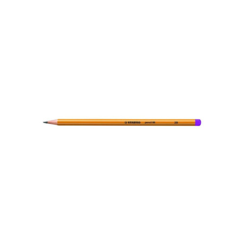 Stabilo Pencil 88 Lila Kurşun Kalem 2b (1 Paket 12 Adet Kurşun Kalem)