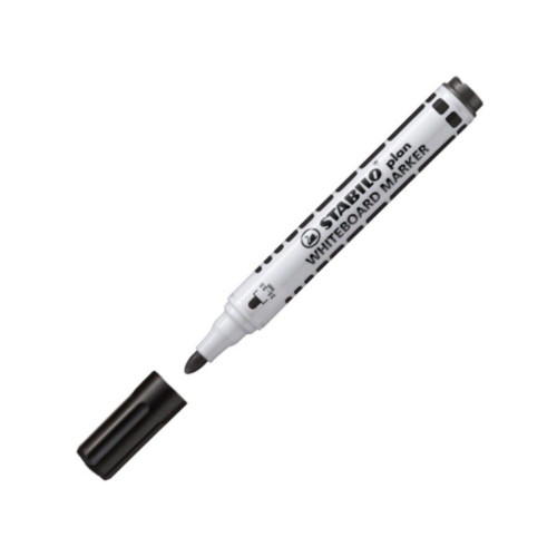 Stabilo Tahta Kalemi Plan Yuvarlak Uçlu 2.5-3.5 Mm Siyah 641/46 (1 Adet)