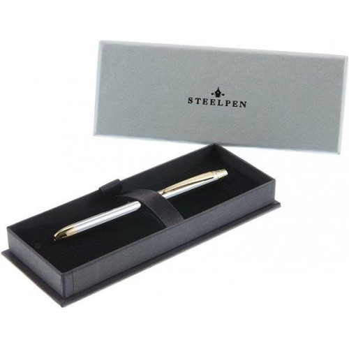 Steel Pen Fonksiyonlu Kalem 2 Tükenmez + Versatil Diplomat 0.7 MM Medalist 430 Metal