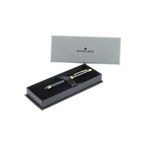 Steel Pen Fonksiyonlu Kalem 2 Tükenmez + Versatil Diplomat 0.7 MM Siyah 430-1