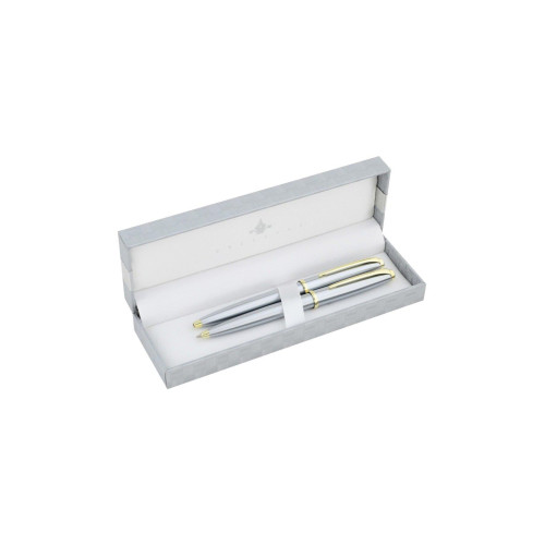 Steelpen Tükenmez Kalem + Versatil Kalem Set Göbekten Basmalı Star Serisi Gold Kalem Seti