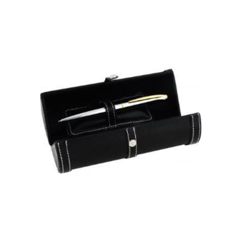 Steel Pen Noble Serisi Parlak Krom Gold Tükenmez Kalem