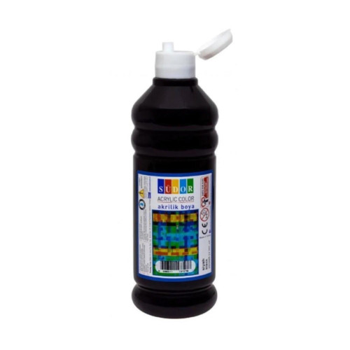 Südor Akrilik Boya 500 ML Siyah SD1009-14